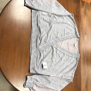 Free People Cardigan Inspired Sweatshirt